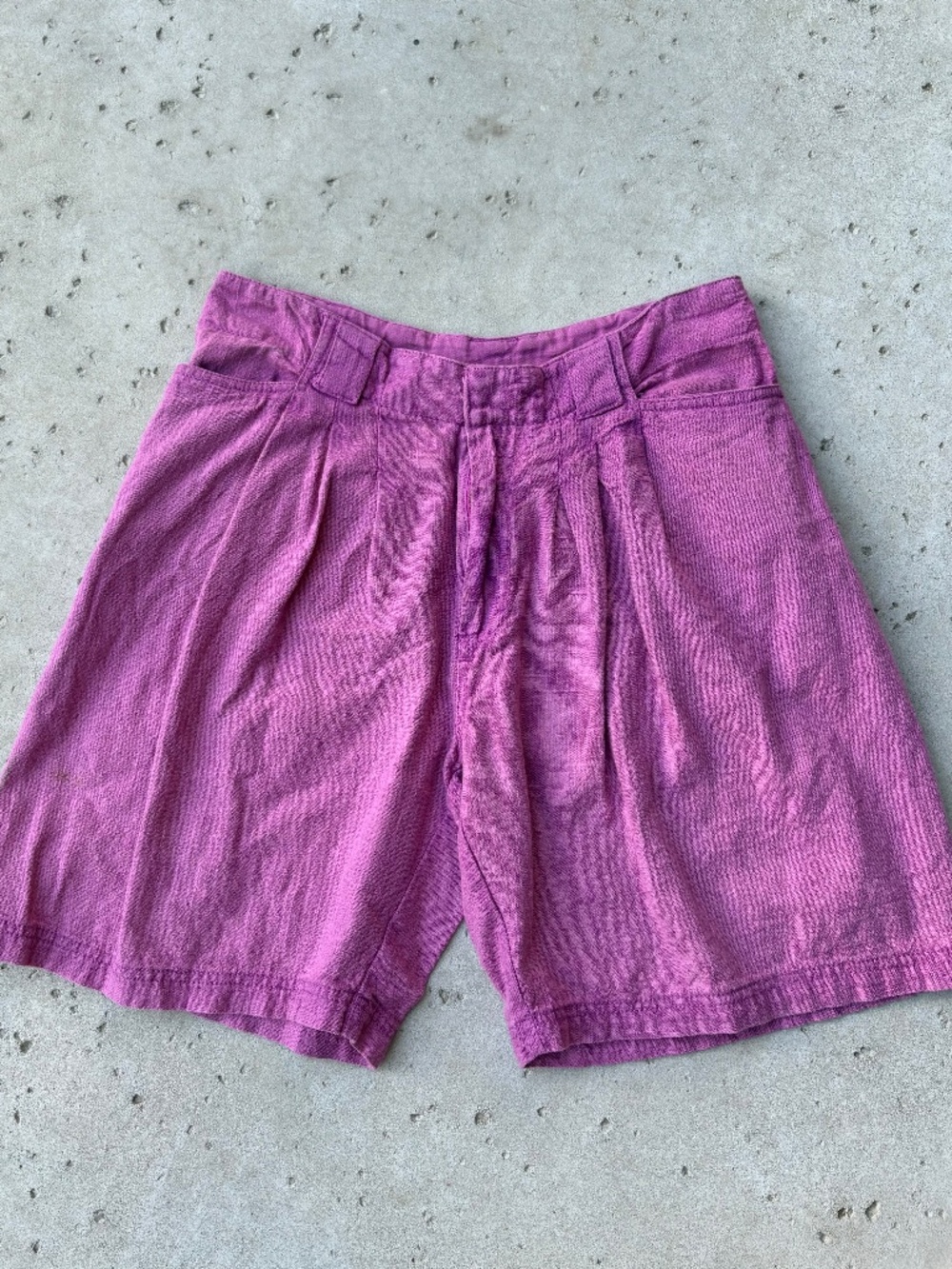FREE PEOPLE CALLA PLEATED LINEN SHORT